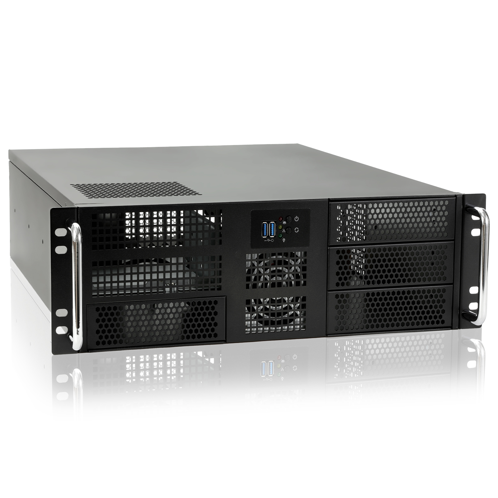 RackChoice 3u Rackmount Server Chassis EATX/ATX/MATX with 4x5.25 +