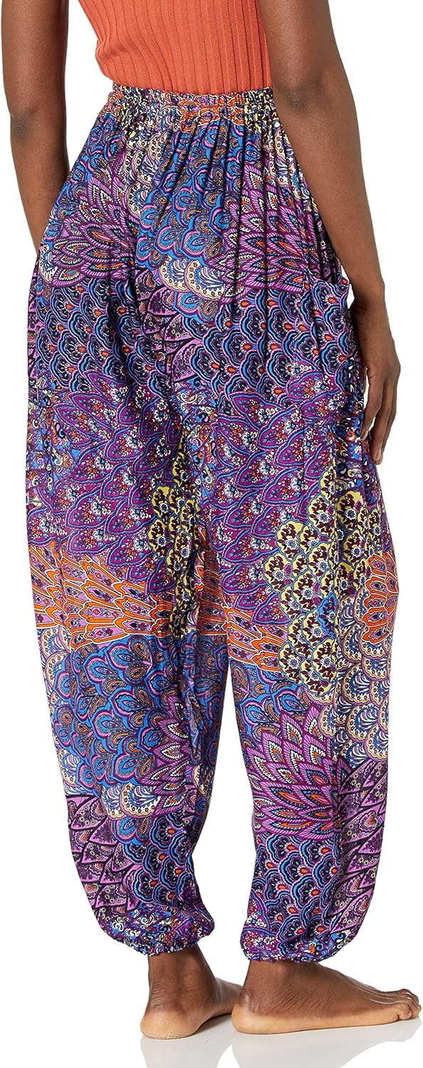 Lannaclothesdesign Harem Pants Hippie Boho Yoga Trousers Womens Flowy Clothing - Image 3