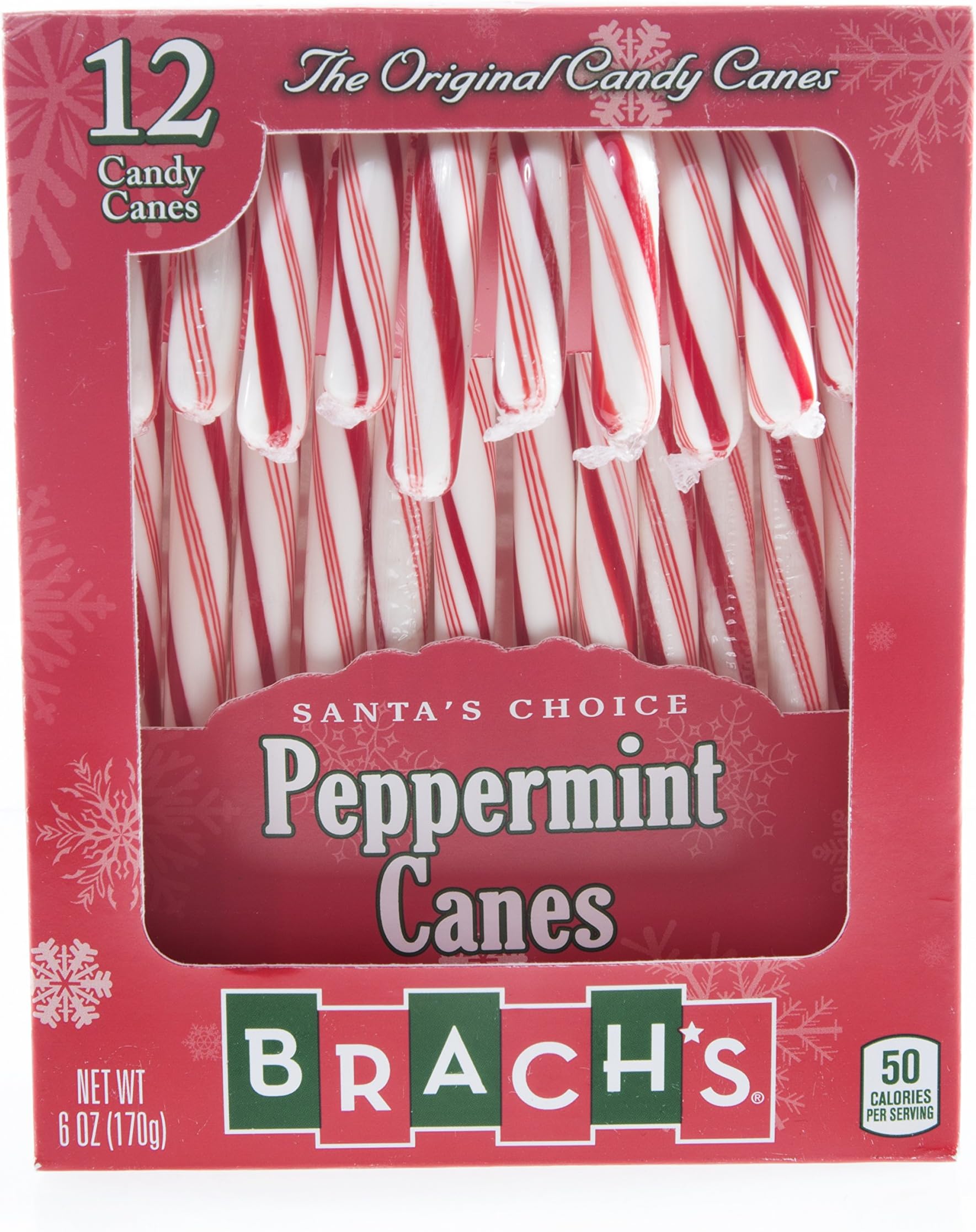 Brach's 12-6oz. Peppermint Candy Canes