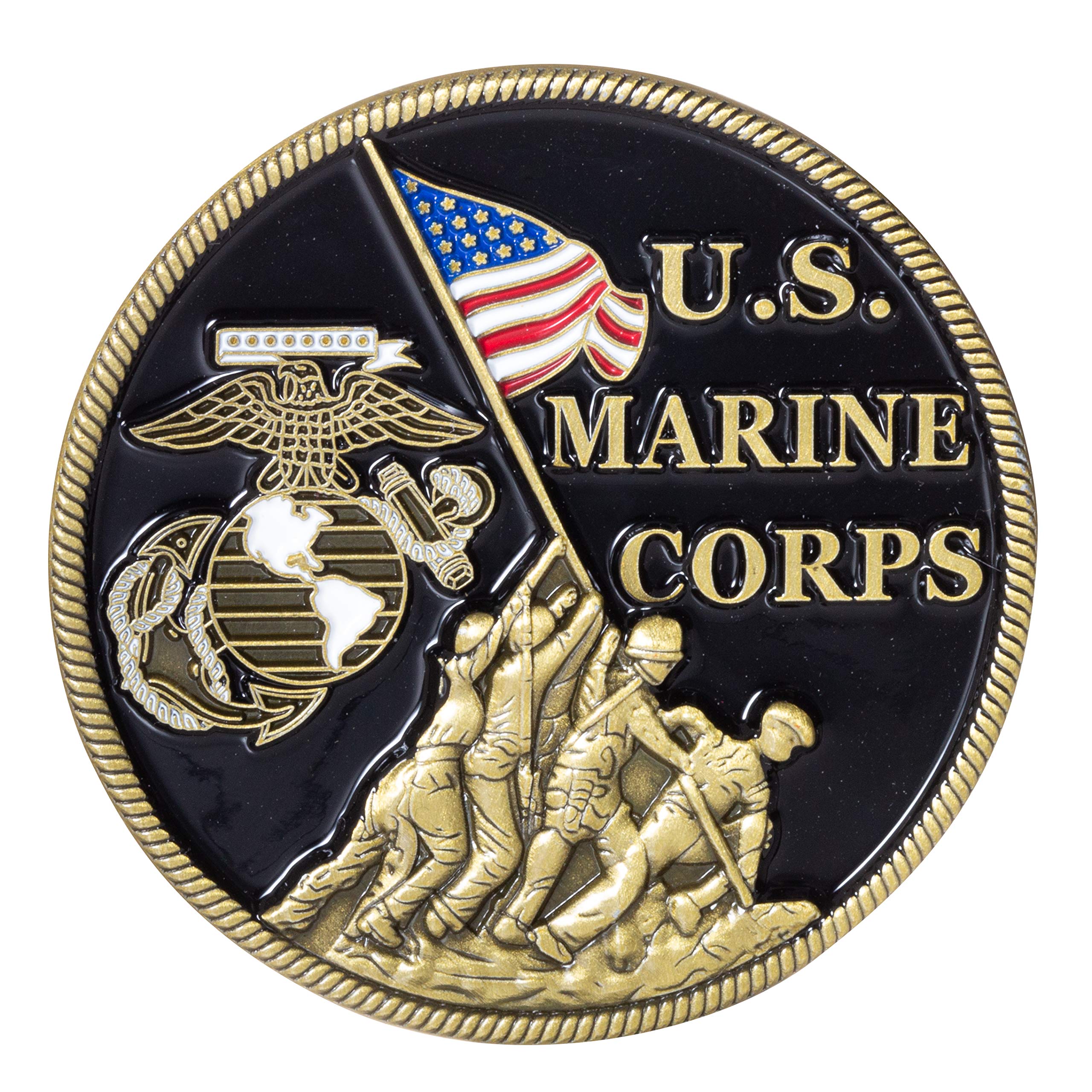 United States Marine Corps USMC Iwo Jima Challenge Coin