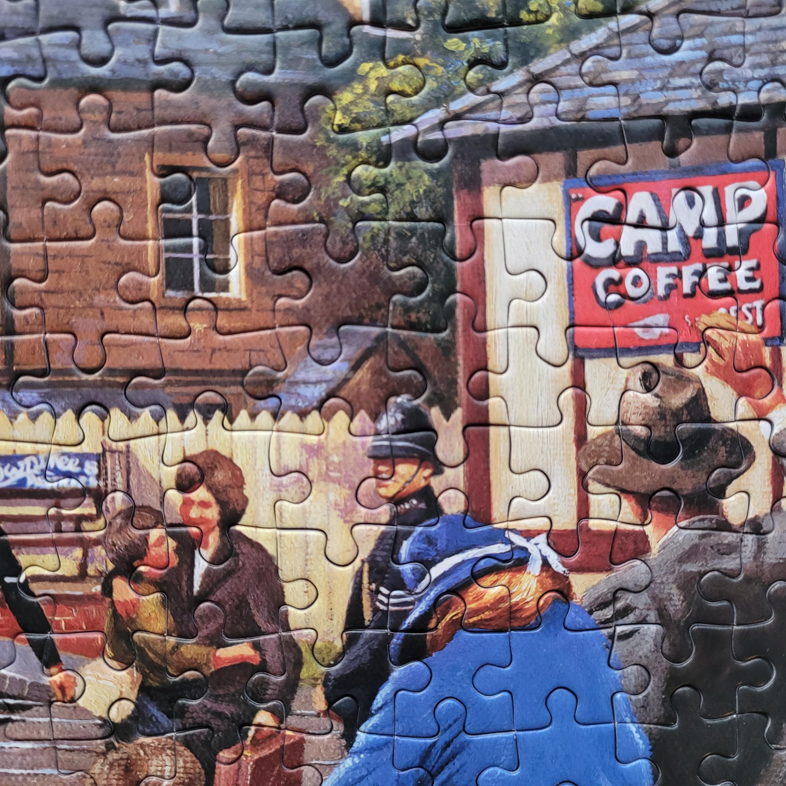 Gibsons The Evacuees - Rompecabezas de 4 x 500 Piezas | Juego de Cajas múltiples | Rompecabezas Tradicional sostenible nostálgico británico para Adultos y Adolescentes | Tablero 100% Reciclado de