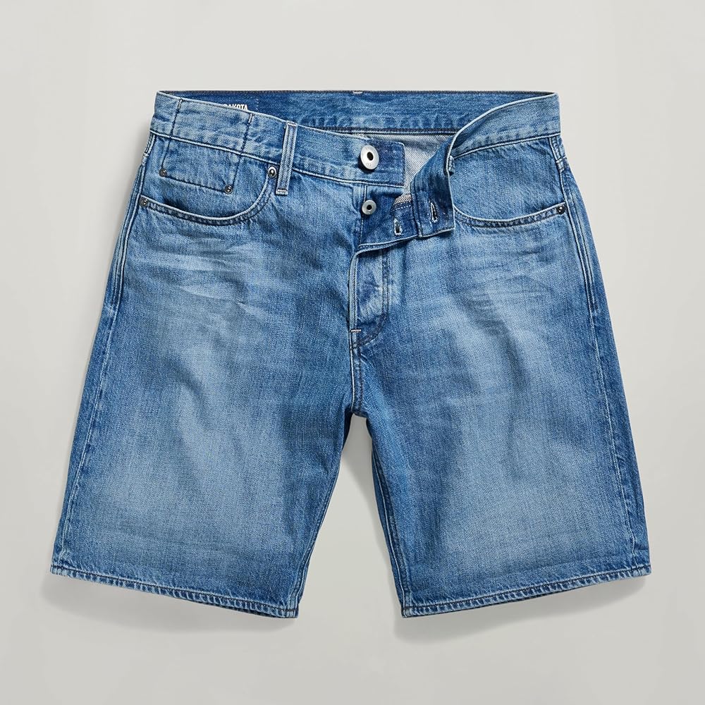 ボトムス mainstory Denim Short - Faded Blue 2 BOSS - Maine shorts in blue comfort-stretch denim - Blue