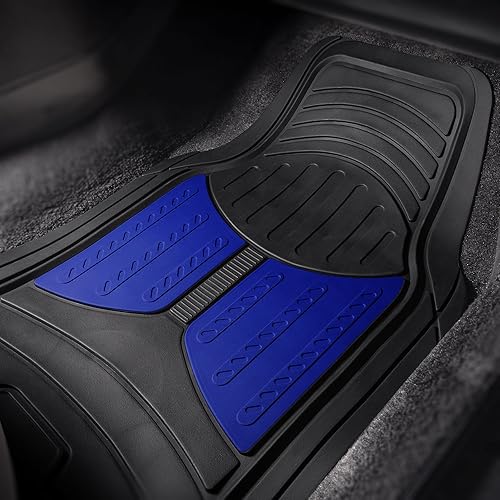 Miniatura 3 de FH Group F11513 - Juego completo de tapetes de goma recortables para autos, camiones y todoterrenos