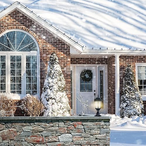 Vista 133 de Design House 502211 Base de pilar de linterna exteriores, color negra