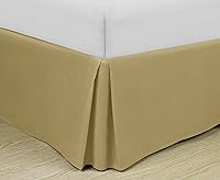 Vista 11 de Cathay Home Falda de cama plisada de microfibra de doble cepillado de fácil ajuste, ultra suave, resistente a la decoloración y a las arrugas