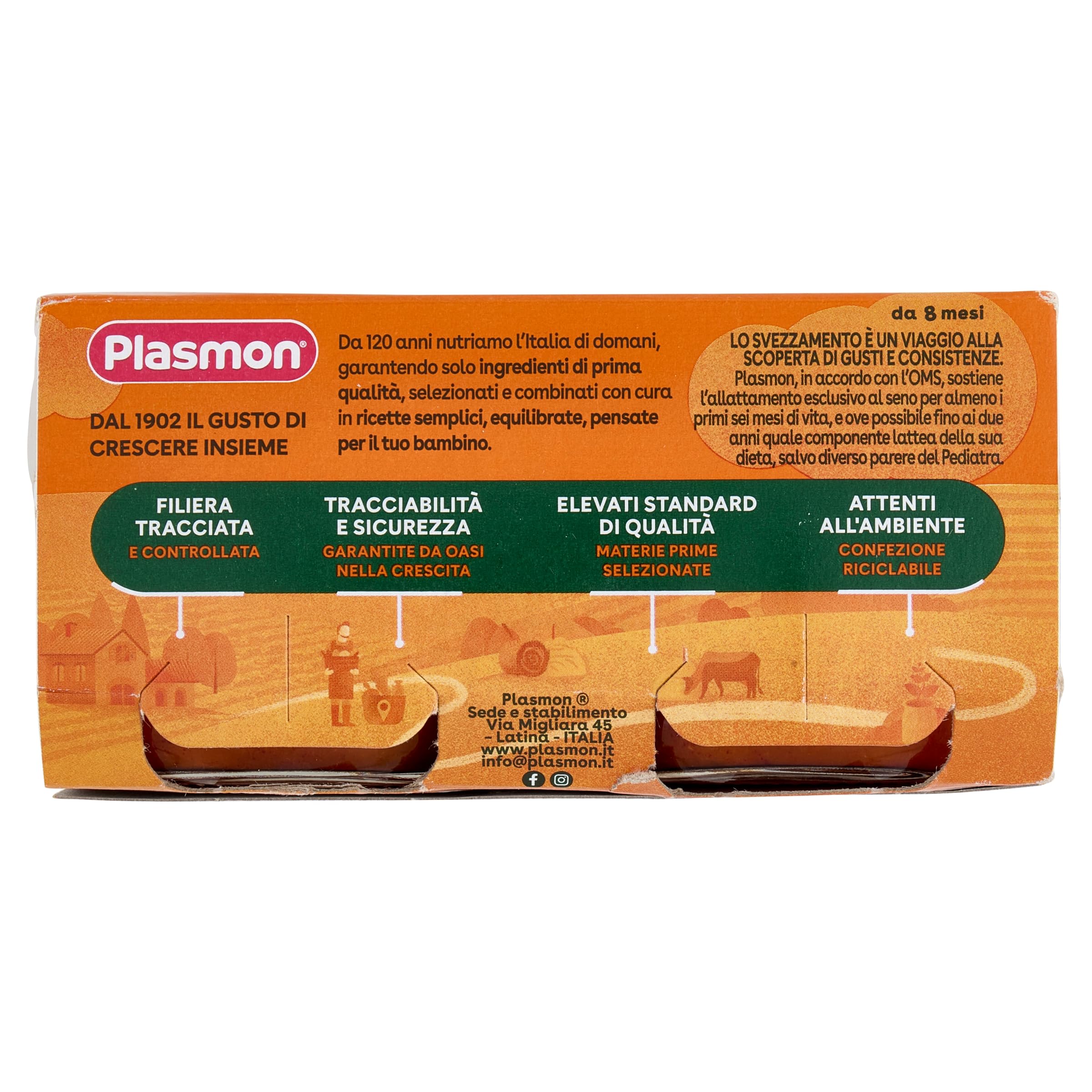 Plasmon Sughetto - Ragù di Manzo 2x80g (12 Confezioni)