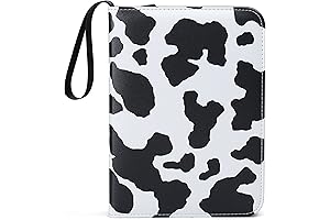 Kawaii Cow Squishmallow Tag Binder