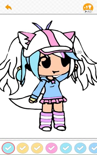 Princess Gl Arts Coloring Book