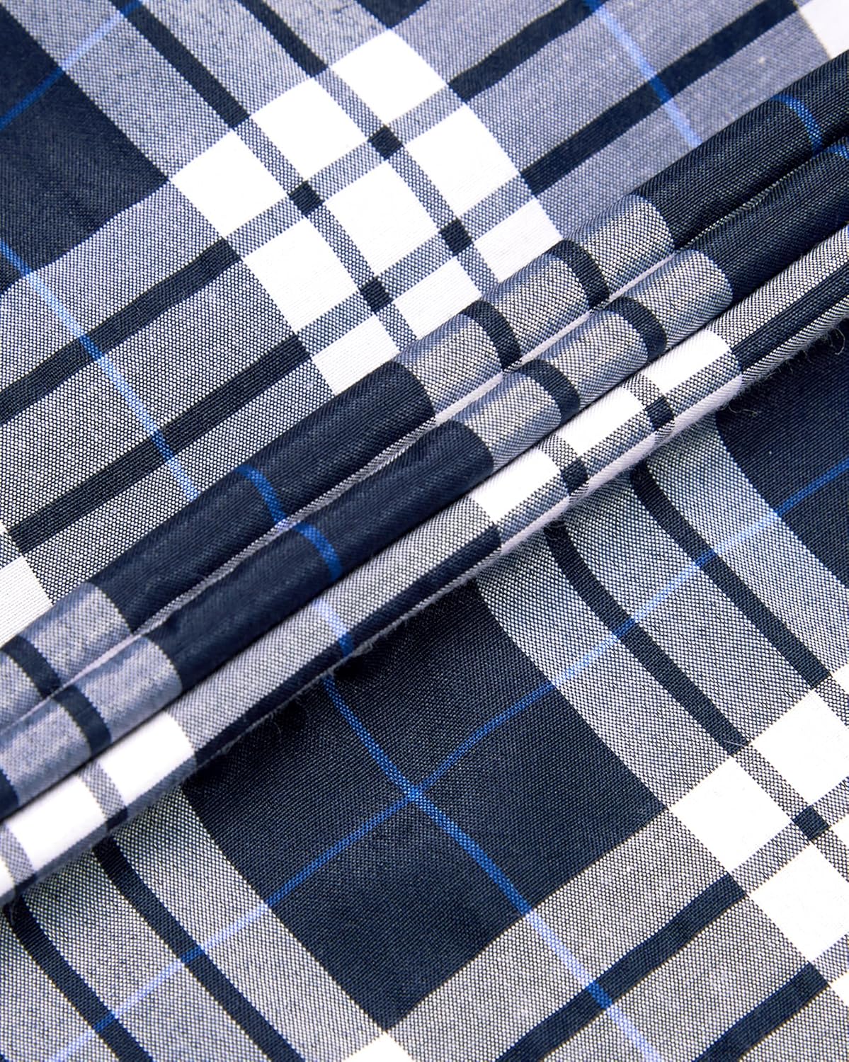 Alimens & Gentle Mens Plaid Short Sleeve Button Down Shirts Cotton Regular Fit Casual Gingham Shirts - Image 4