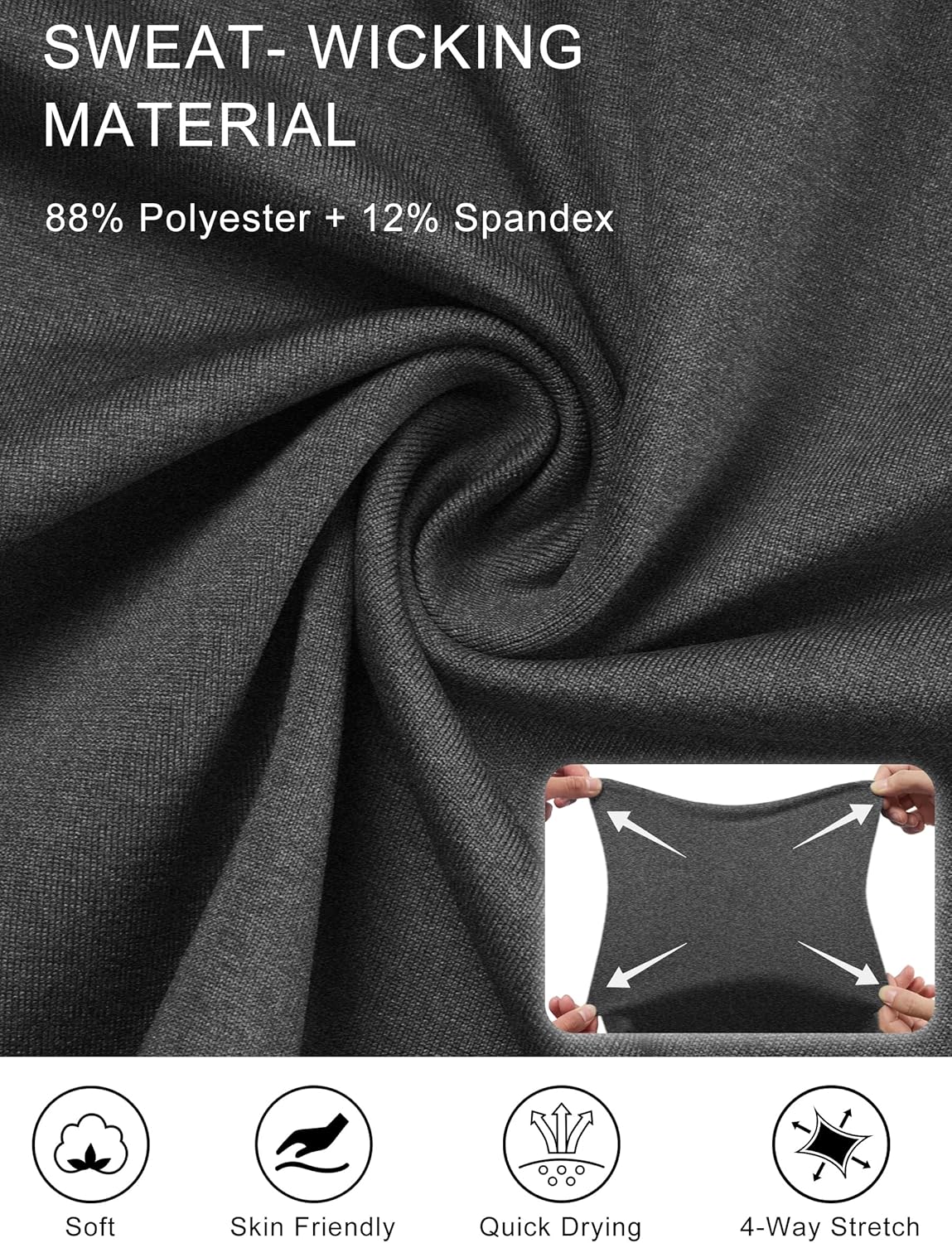 QBK Boys' Active Performance Golf Polo Shirts Kids Dry Fit School Uniform for Toddler to Youth - Image 3