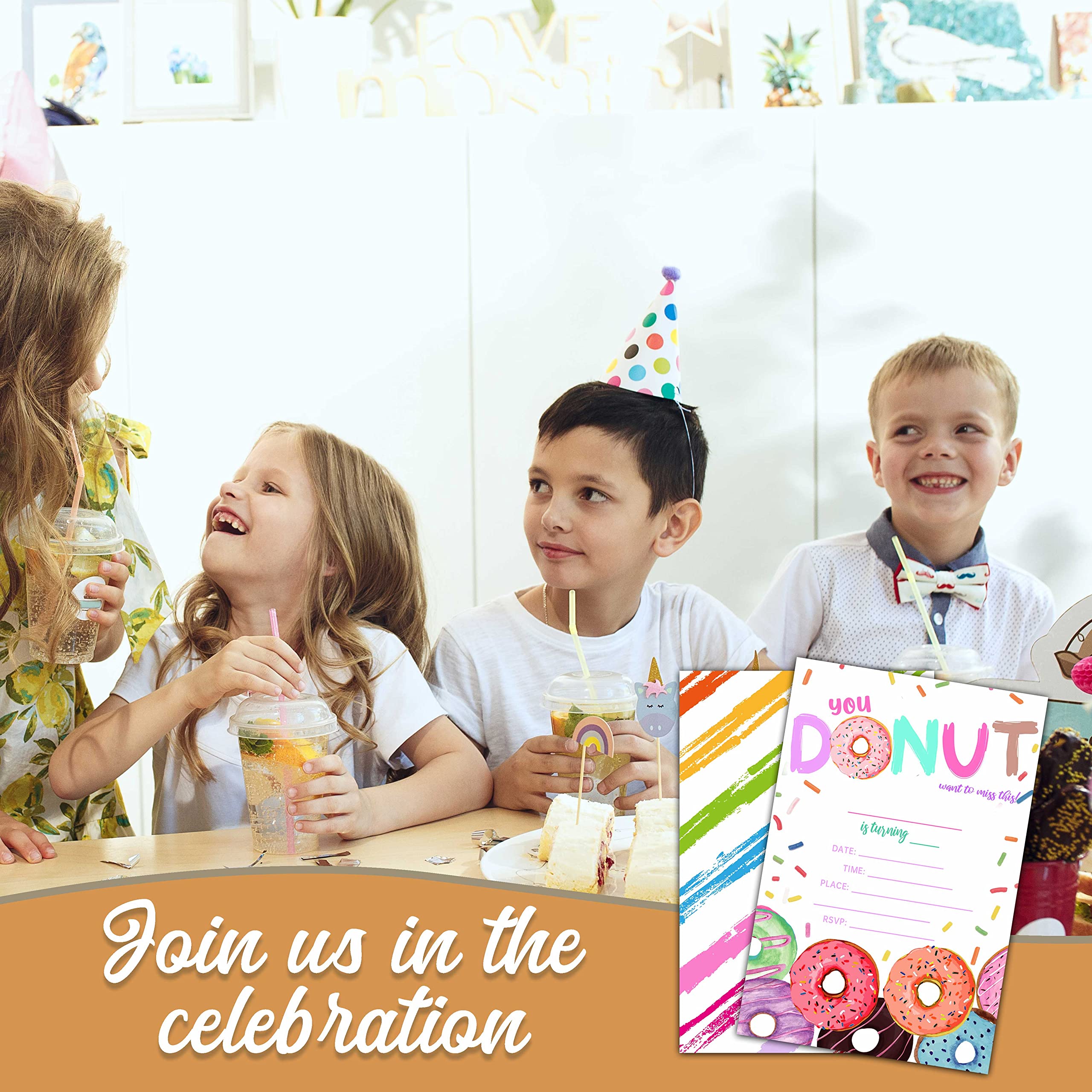 12 Tarjetas De Invitación Incl. 12 Sobres Para Cumpleaños Infantiles, Cumpleaños Láser, Fiesta Para Niñas, Jóvenes, Adultos Y Láser