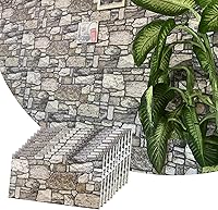 Vista 29 de Dundee Deco Paneles de Pared 3D - Revestimiento Gris Carbón con Aspecto de Piedra, Paneles de Pared con Revestimiento de Espuma de Poliestireno