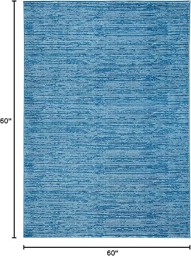 Vista 532 de SAFAVIEH Vision Collection VSN606F - Tapete de 6 pies x 9 pies, crema, moderno, ombré, no desprende pelo, fácil cuidado, para zonas de alto tráfico