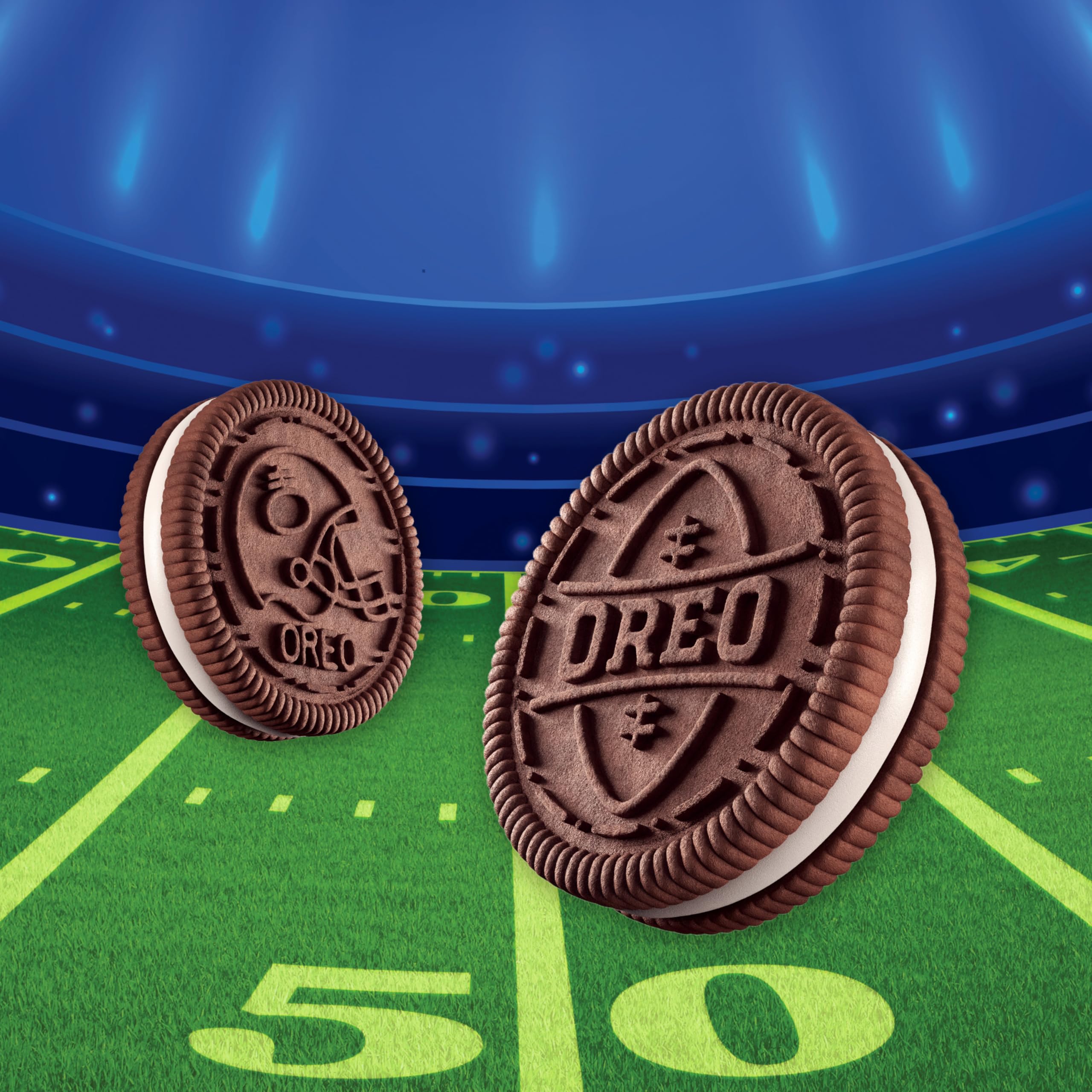 Amazon.com: OREO Game Day Chocolate Sandwich Cookies, Limited
