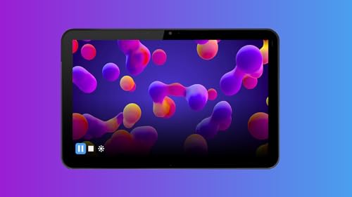 Lâmpada de Lava Serenidade: Lâmpada de Fluidos Virtuais & Lâmpadas de Cor Lava Abstratas Coloridas