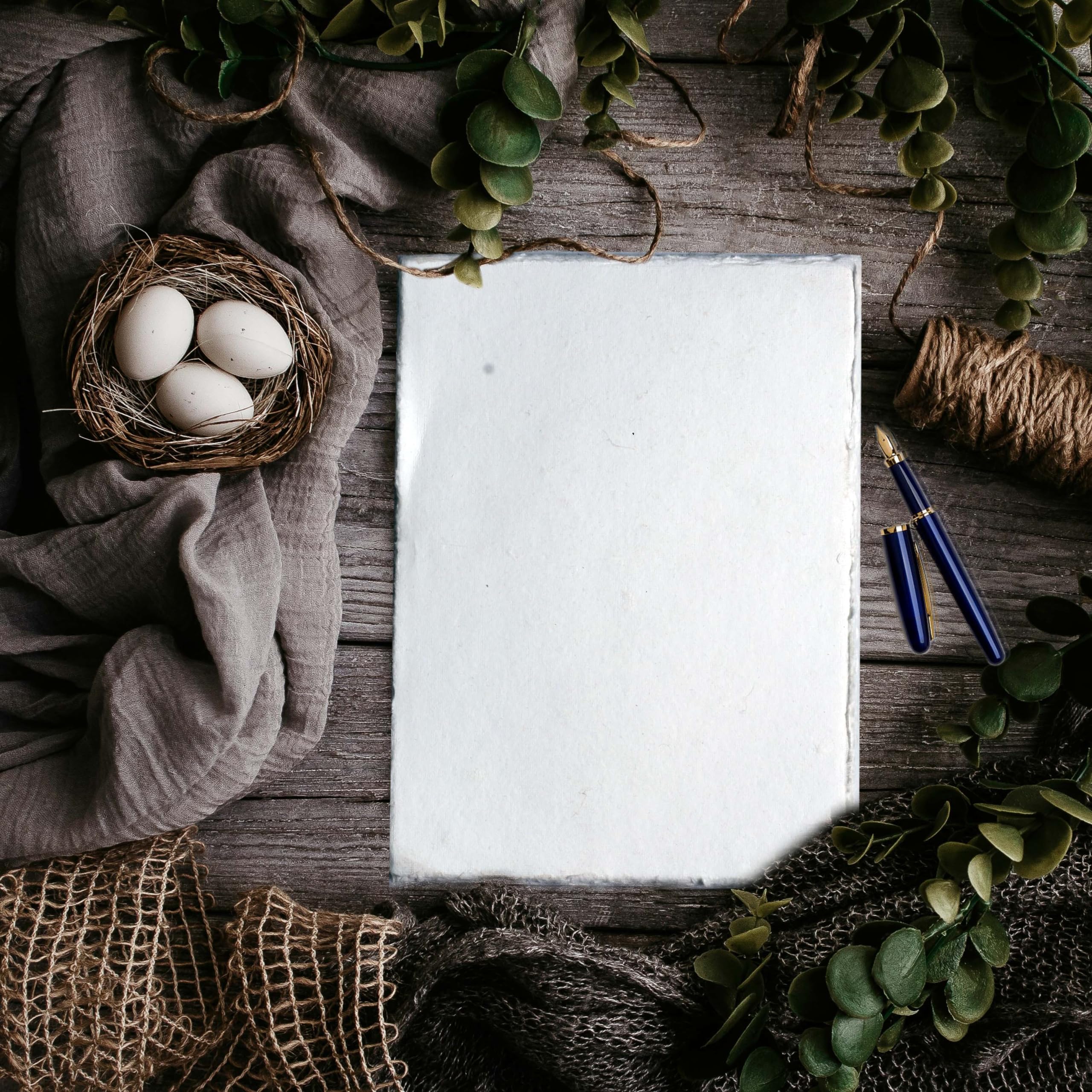 Lot de 50 feuilles de papier aquarelle en coton avec bord perforé 200 g/m² - Papier aquarelle texturé rugueux pour écriture (blanc cassé, 22,9 x 30,5 cm)