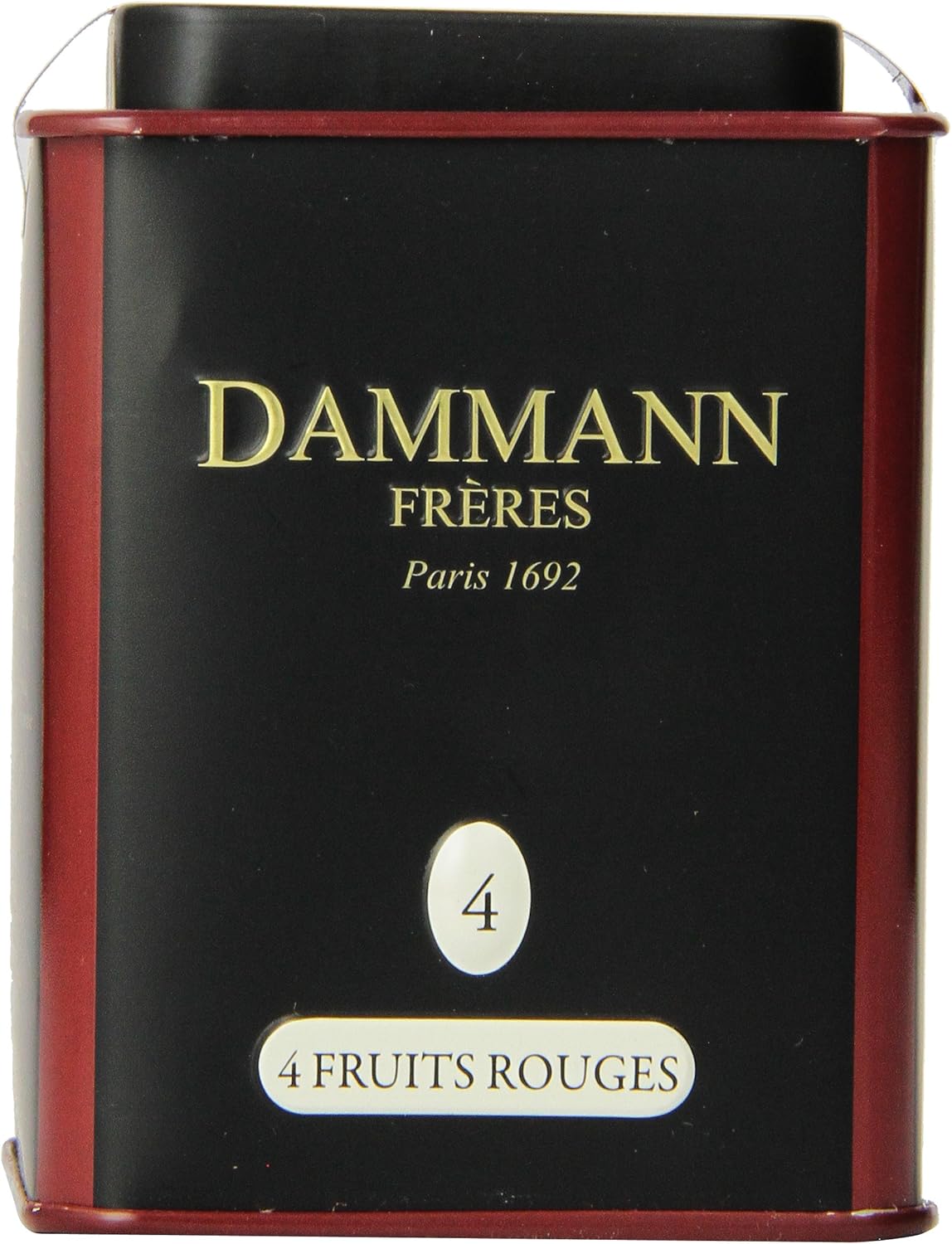 Dammann Frères 4 – Fruits Rouges Boîte100 G , 100 (Lot De 1)