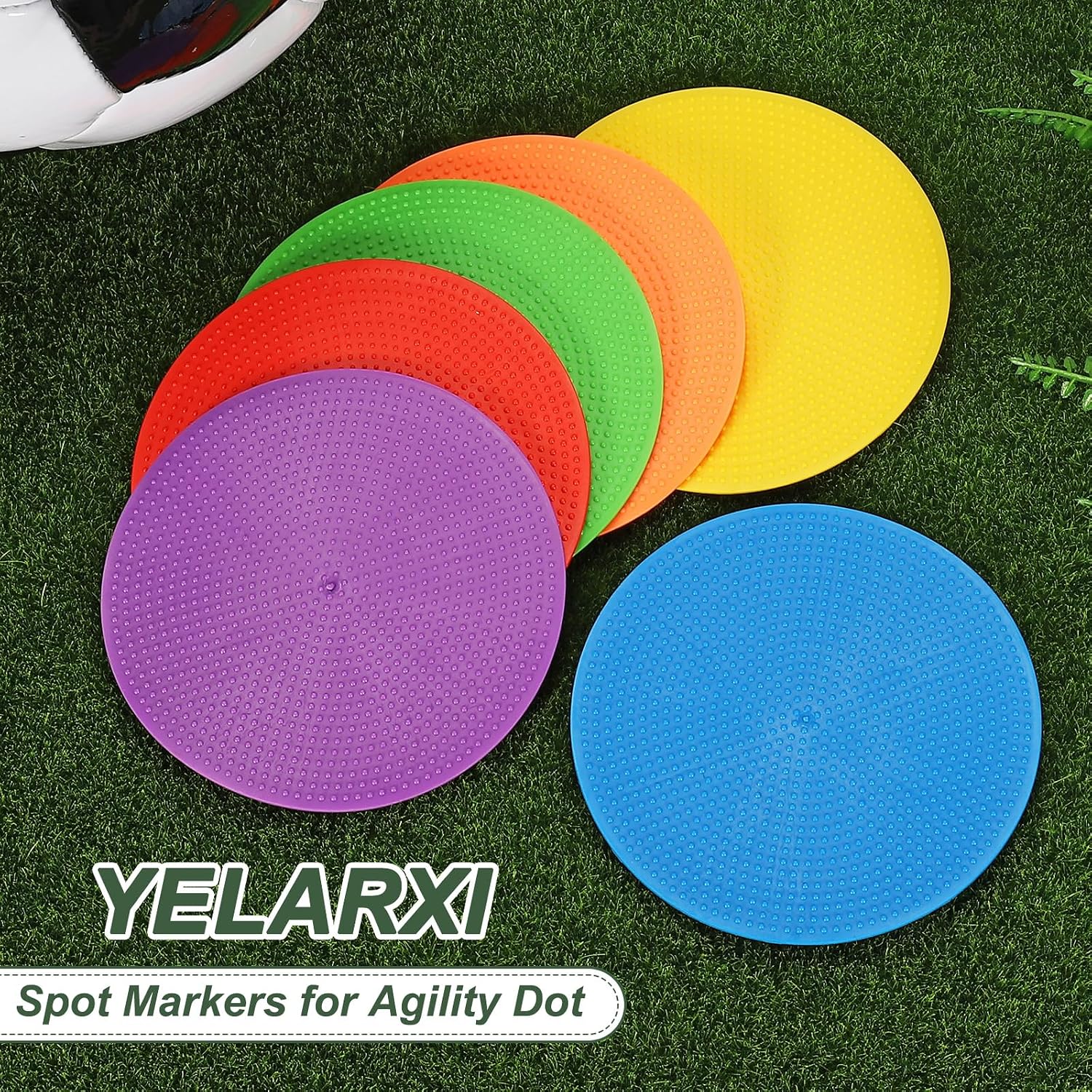 Spot Markers Sports for Agility Dot Non-Slip Poly Spots