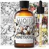 HIQILI Honeysuckle Fragrance Oil for Home Diffuser, Prefect for Candle & Soap Making, Relaxation, Beautiful Gifts - 1 Fl Oz