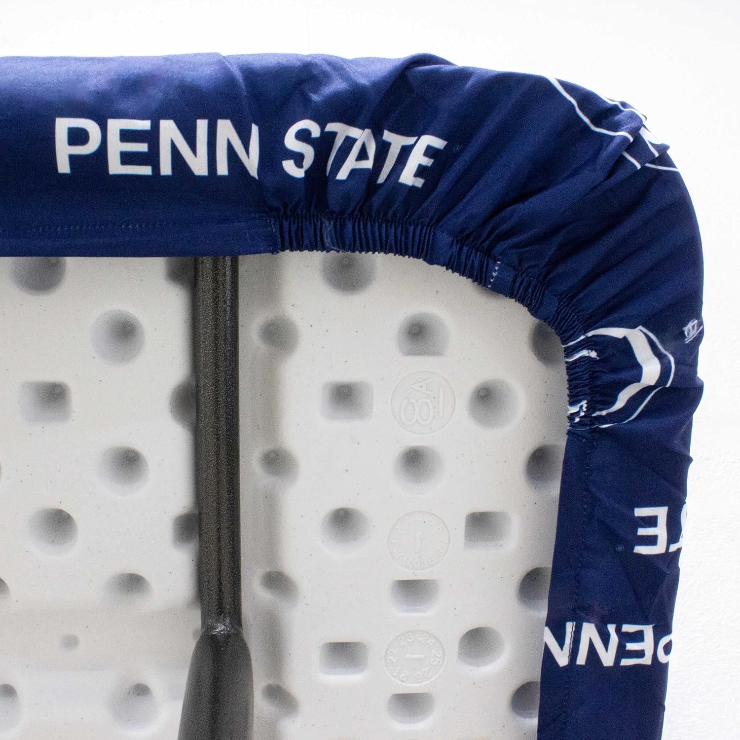 Penn State Nittany Lions Tailgate Fitted Tablecloth, 72" x 30", 6 ft Table