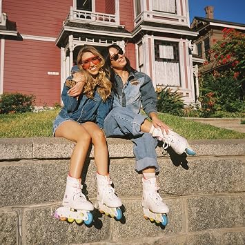 C SEVEN C7skates Nostalgic Adult Inline Skates for Women and Adult