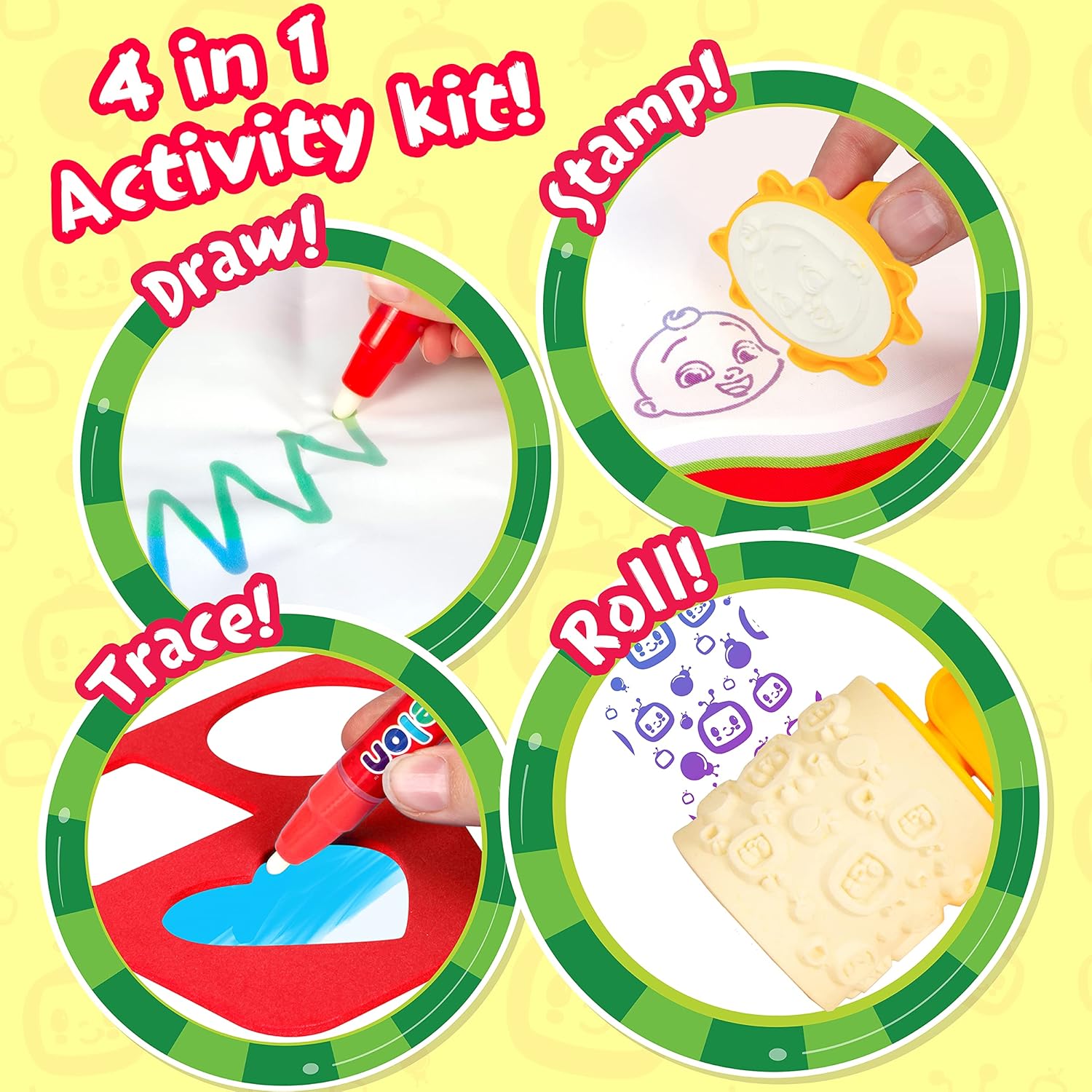 Buy Water Doodle Mat Magic Doodle Play Mat with Stamps