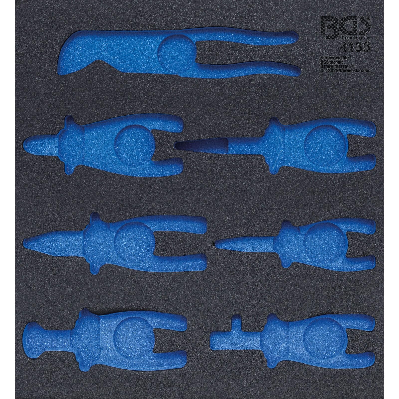 BGS 4133-1 Bandeja vacía soluciona el desorden en carro herramientas BGS 4133