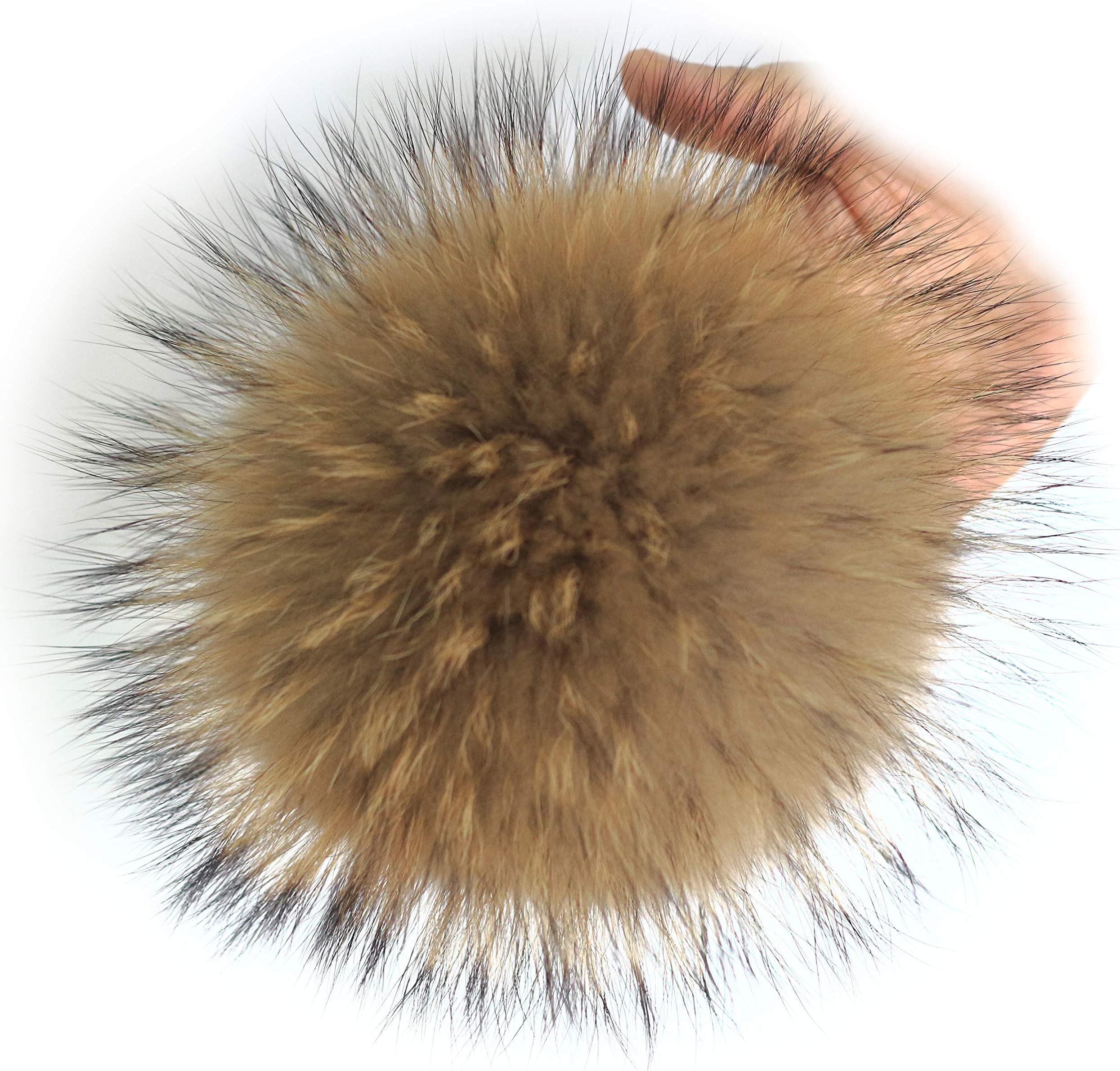 Raccoon Fur Pom