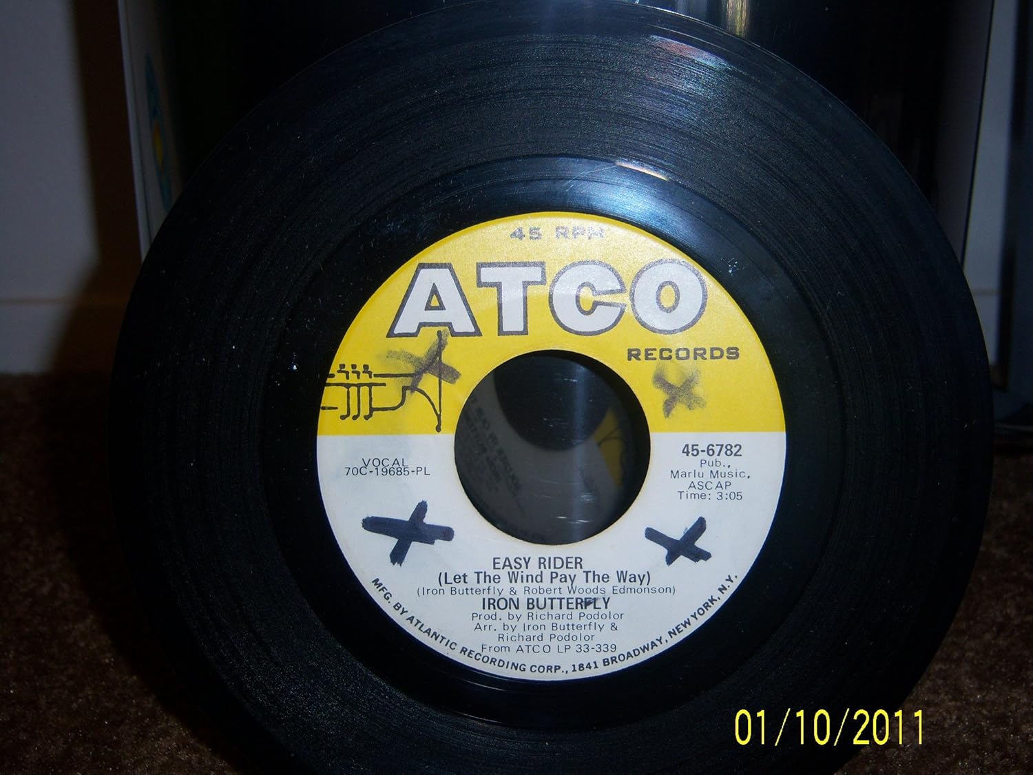 Iron Butterfly Easy Rider (Let The Wind Pay The Way)/Soldier In Our Town Music