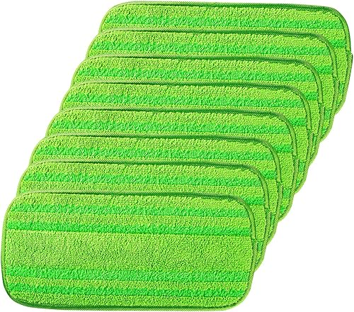 Orighty Almohadillas reutilizables para trapeador compatibles con Swiffer WetJet  Recambio de microfibra lavable a máquina para limpieza del hogar