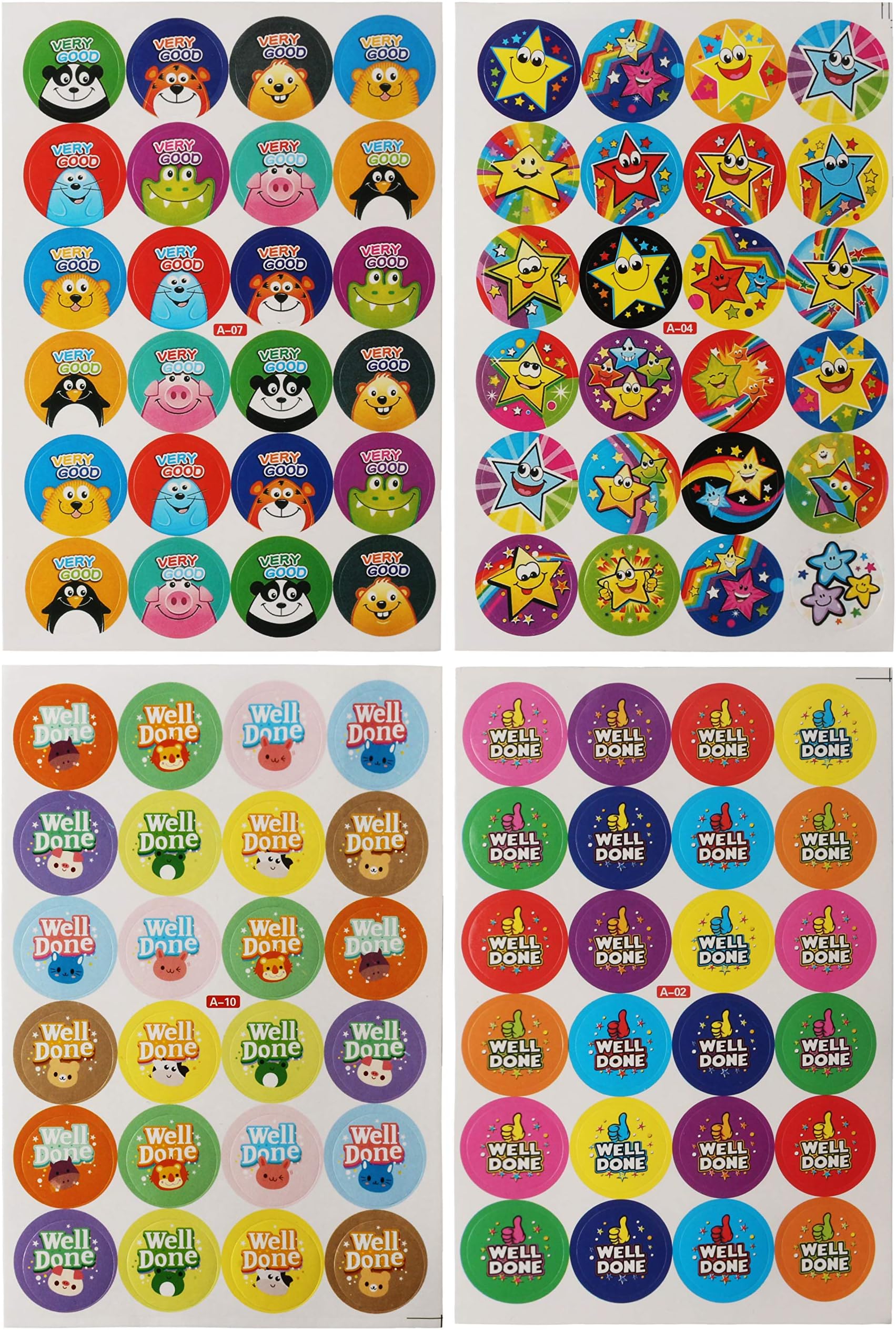 School Stickers Children, Well Done Star Rewards Praise Years, Seasonal Teacher Labels, Stickers, Stickers, Album, Children's Room, Wall, Students, Toddlers, Scrapbooking, Bullet Magazines, 960 Pieces