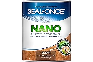 Seal-Once Nano Penetrating Wood Sealer: The Ultimate Deck Protector