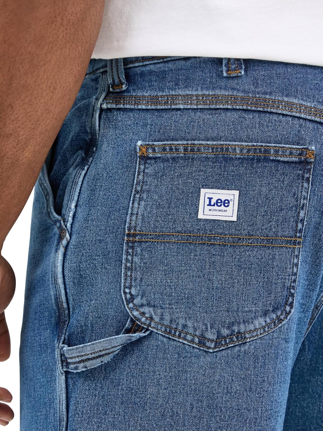 Lee Mens Big & Tall Legendary Workwear Carpenter Short - Image 6