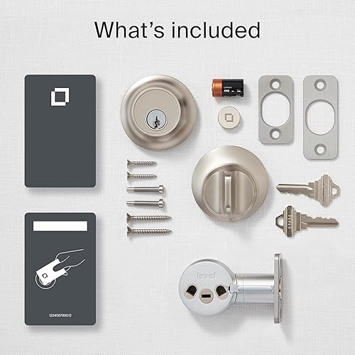 Miniatura 9 de Level Lock+ Deadbolt Smart Lock - Cerradura inteligente más pequeña del mundo más llaves de Apple Home - Aplicación Level para iOS y Android -