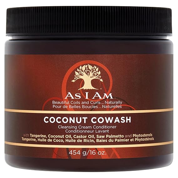 Amazon Com As I Am Coconut Cowash Cleansing Conditioner 16 Ounce Gentle Daily Cleanser For Hair And Scalp Removes Residue Adds And Preserves Moisture Detangles And Rinses Easily Standard Hair Shampoos Beauty Personal Care