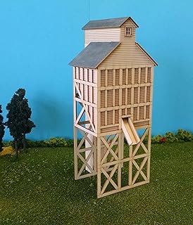 Train Time Laser HO Scale Laser Cut Coaling Tower Kit