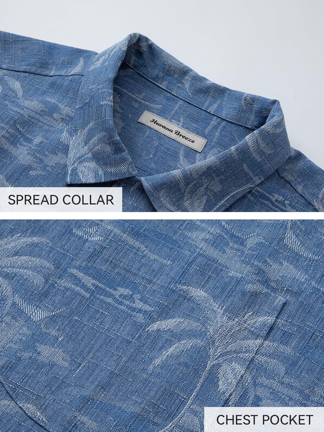 Mens Hawaiian Shirts Silk Botton Down Short Sleeve Shirts Tropical Casual Beach Shirt Camp Shirts - Image 5