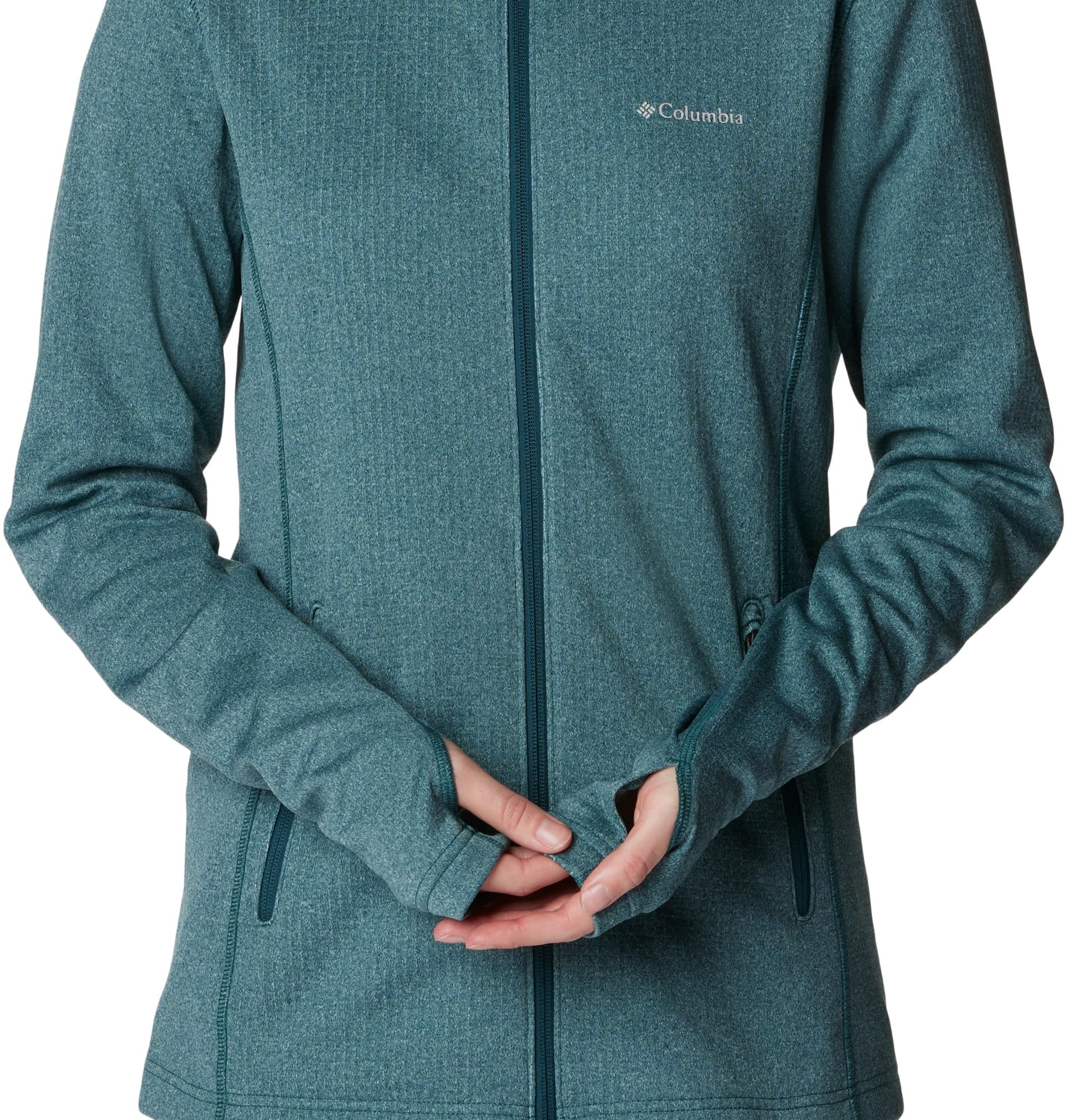 Columbia Damen Park View Grid Fleece Full Zip Park View Grid Fleece Full Zip