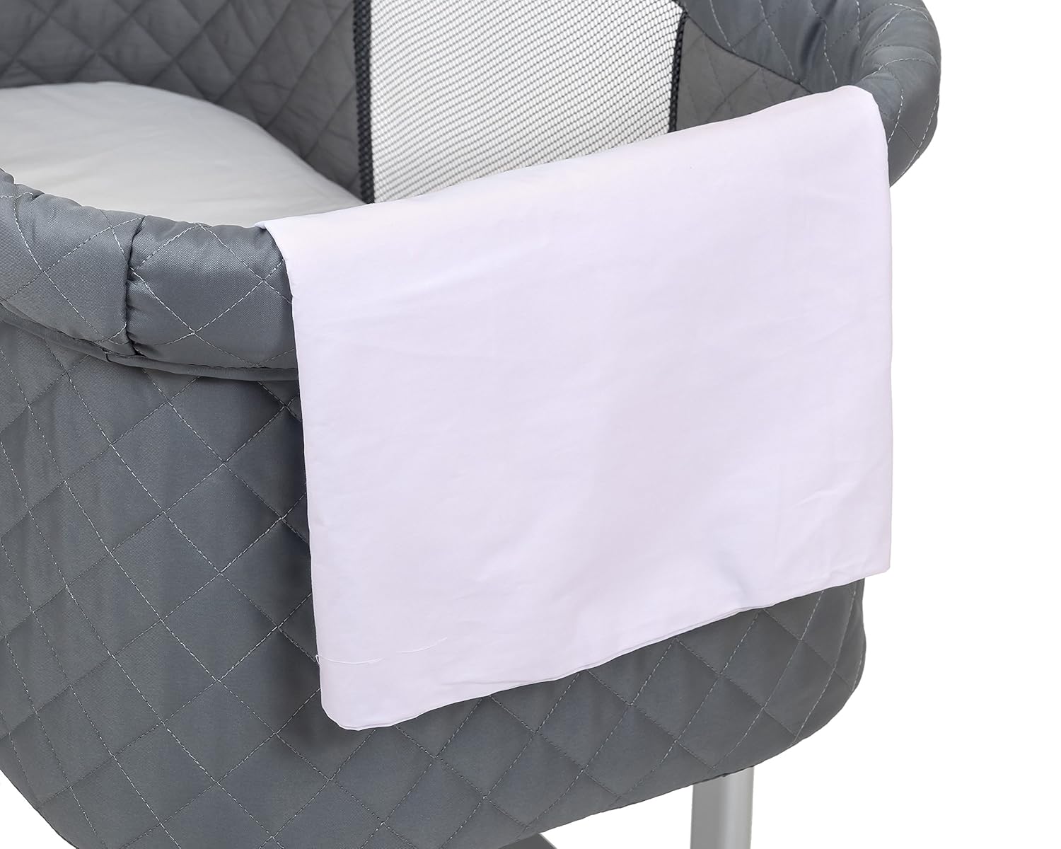 lily pod rocking bassinet with bedding green frog