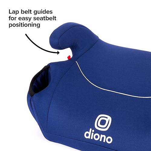 Miniatura 6 de Diono Solana, sin pestillo, paquete de 2 asientos elevadores sin espalda, ligeros, lavables a máquina, portavasos, rosaazul