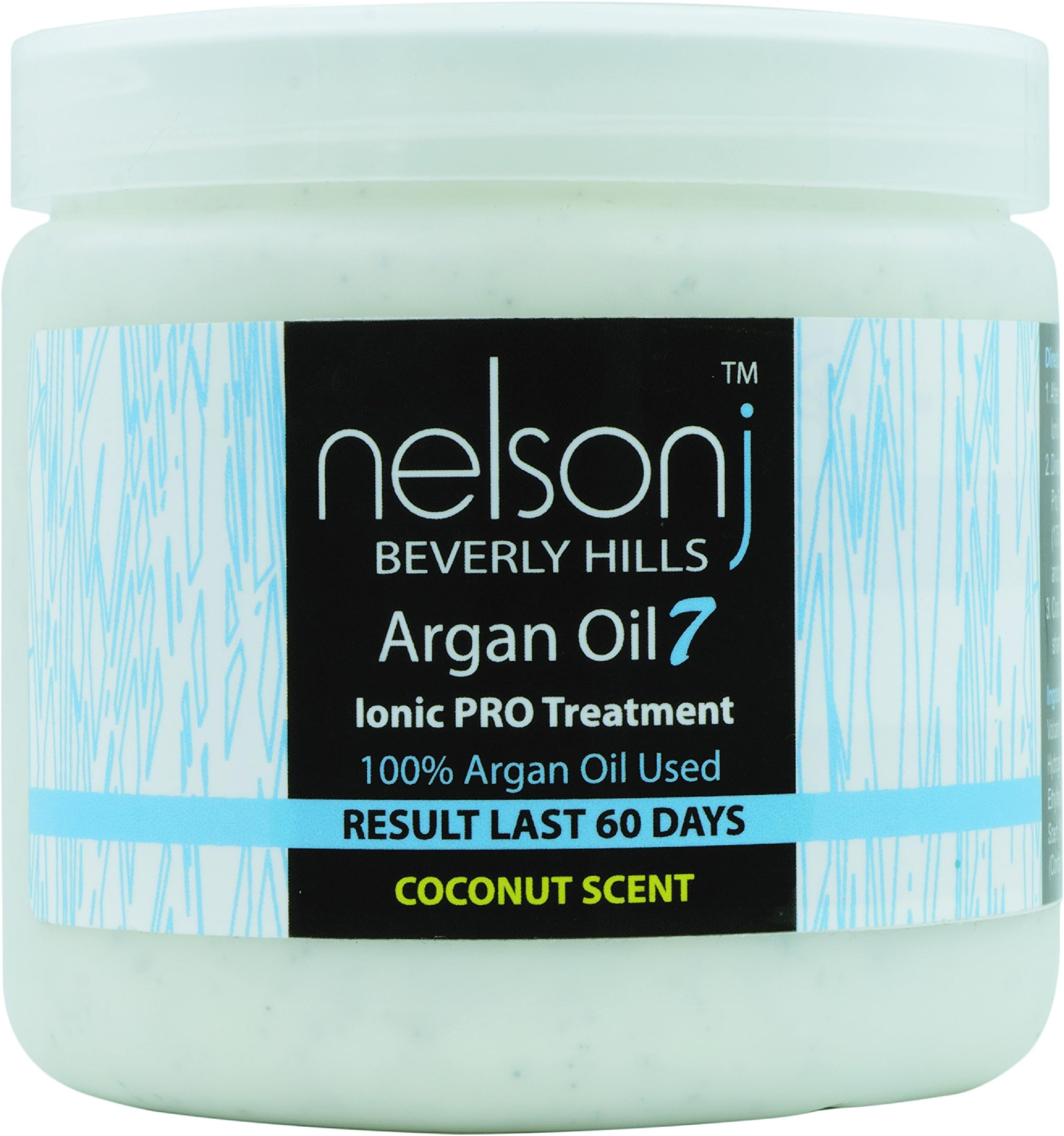 Nelson J Beverly Hills Argan Oil 7 Ionic PRO Treatment (Coconut Scent) 16 oz (formerly known as ISH Rescue Ionic Pro Treatment)
