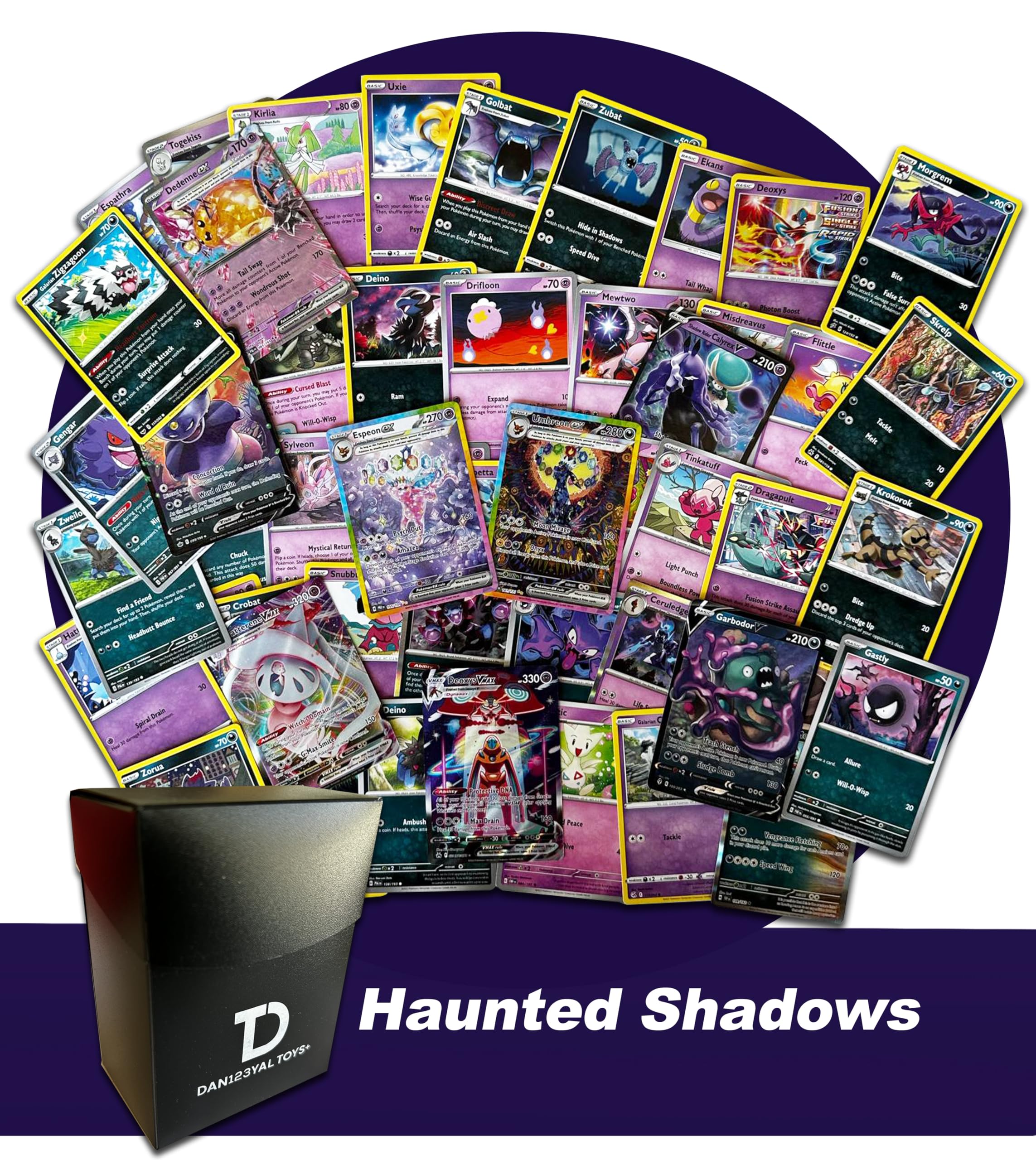 Haunted Shadows Bundle Pokémon Compatible TCG Random Assortment