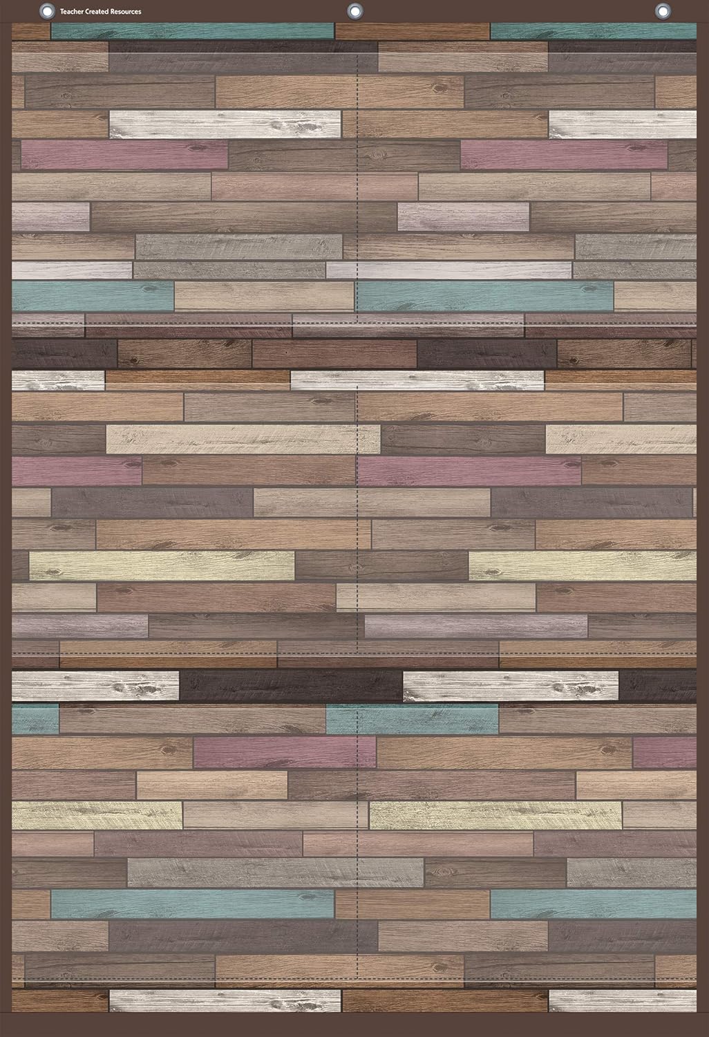 Teacher Created Resources Reclaimed Wood Large 6 Pocket Chart (26" x 38") (TCR20326)