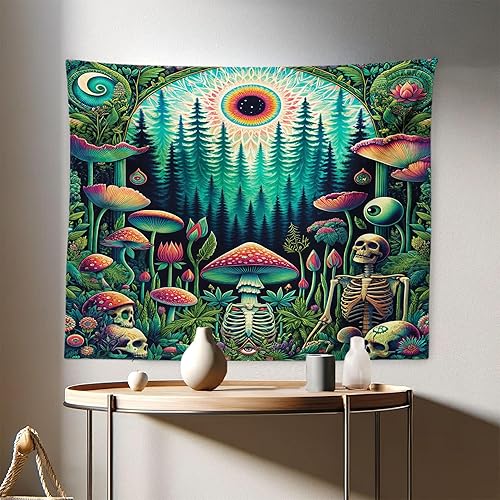 Miniatura 172 de Ambesonne Tapiz vintage, detalles de relojes mecánicos, diseño steampunk, diseño steampunk, para colgar en la pared para dormitorio, sala de estar,