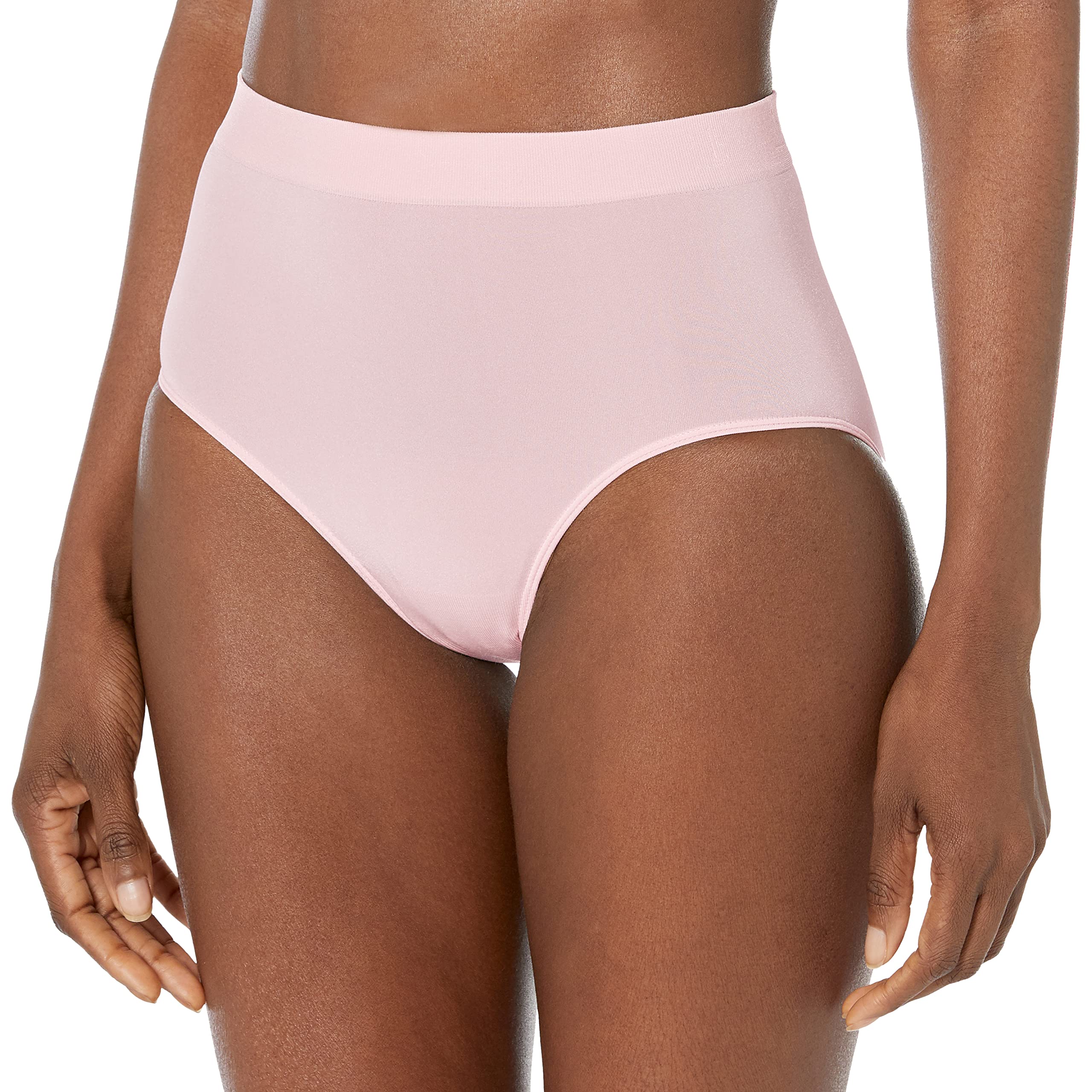 Wacoal Women's Chalk Pink B-Smooth Brief Panty, S