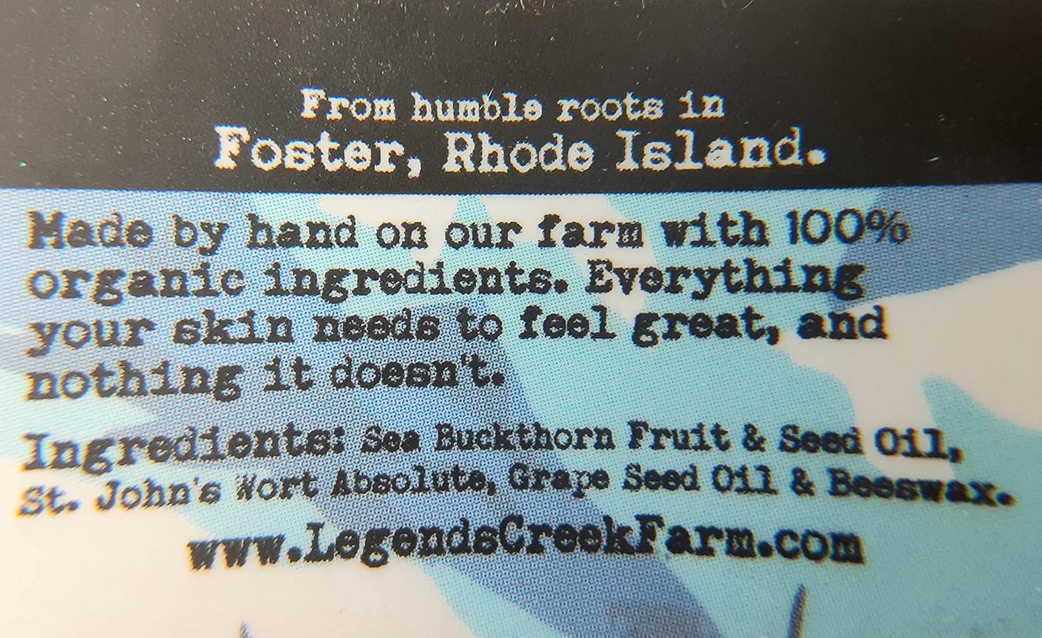 Legend's Creek Farm Herbal Salve - Healing Ointment with Sea Buckthorn Oil & St. John’s Wort - Natural Balm for Dry Skin & Skin Irritations - 1oz. Healing Balm Handmade in USA (Sea Buckthorn) - Image 7