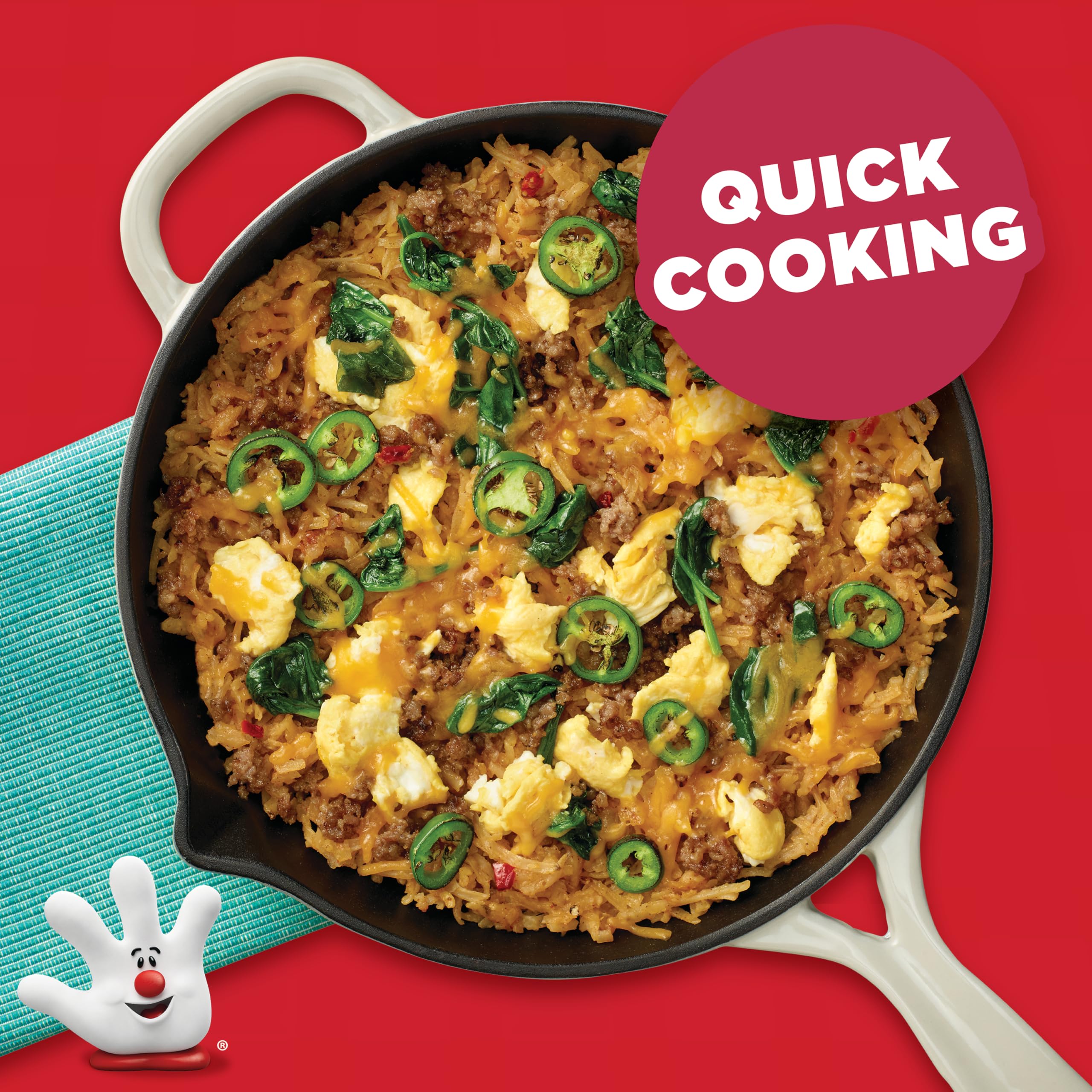 Hamburger Helper BREAKFAST Southwest Style Hashbrowns, 4 oz