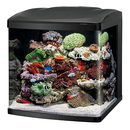 Coralife BioCube, Aquarium Kit, Integrated 24-hour Timer, Customizable LED Lighting,