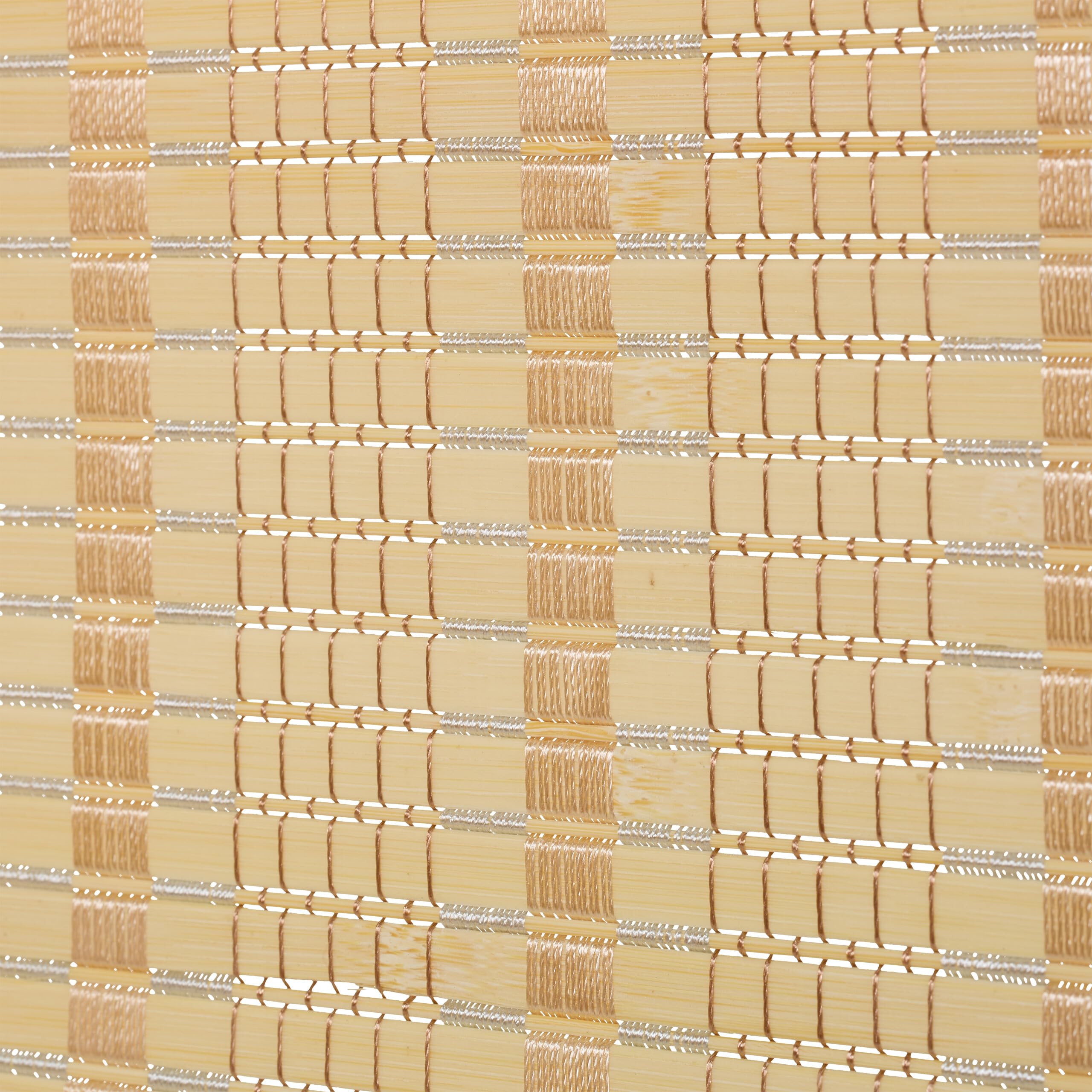 Relaxdays Biombo Bambú, Separador Ambientes 4 Paneles, Paraván Plegable, 180x182 cm, Madera, Salón e Interiores, Natural