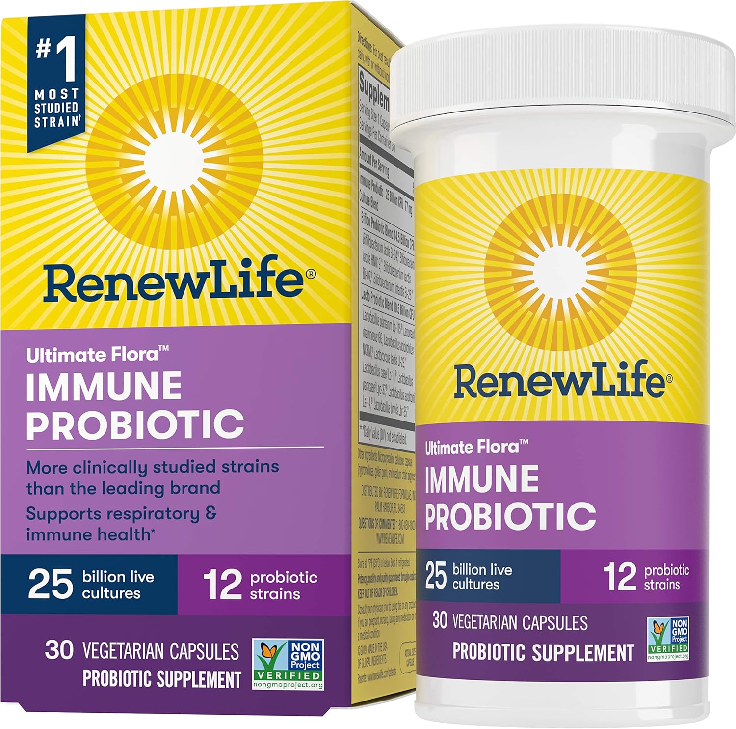 Renew LifeUF Immune Probiotic 25B, 30 ct